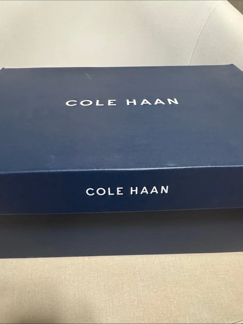 Cole Haan Black Perforated Leather Derby Shoes
